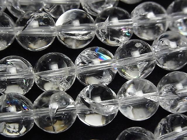 [Video] Iris Quartz AAA Round 10mm half or 1-strand beads (approx. 15 inches/36 cm)