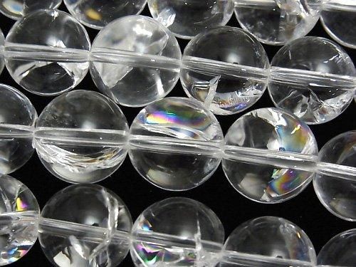 [Video]Iris Quartz AAA Round 14mm half or 1strand beads (aprx.15inch/36cm)