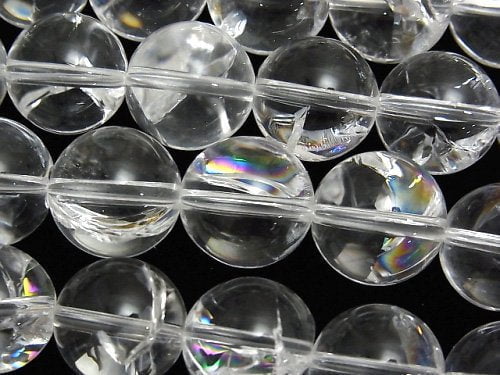 Rainbow Crystal Quartz, Round Gemstone Beads