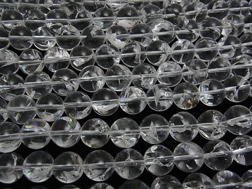 [Video]Iris Quartz AAA Round 14mm half or 1strand beads (aprx.15inch/36cm)