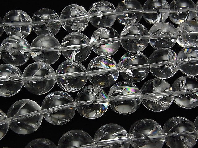 [Video] Rainbow Crystal AAA Round 16mm half or 1strand beads (aprx.15inch / 38cm)