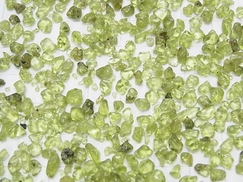 Peridot AA++ Undrilled Chips 100g