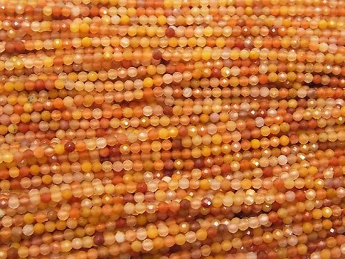 High Quality! 1strand $6.79! Amphibole Inquartz Faceted Round 2mm 1strand beads (aprx.15inch / 38cm)