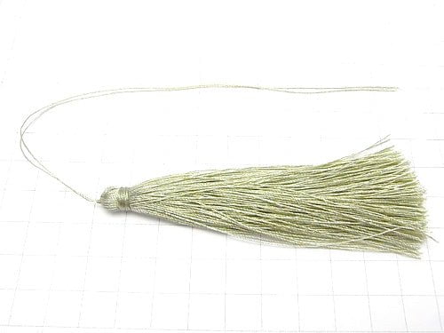 10pcs $3.79! Tassel charm [L size] Earth Green 10pcs