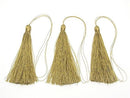 10pcs $3.79! Tassel Charm [L size] Olive 10pcs