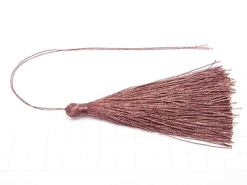 10pcs $3.79! Tassel Charm [L size] Wine Red 10pcs