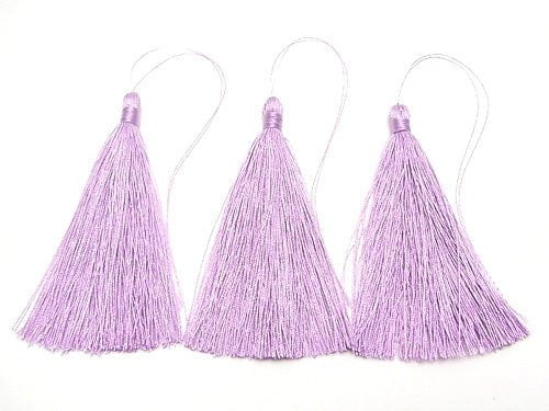 10pcs $3.79! Tassel charm [L size] Lavender 10pcs