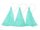 10pcs $3.79! Tassel Charm [L size] Mint Green 10pcs