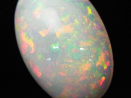 [Video] [One of a kind] Top Quality Precious Opal AAAAA Oval Cabochon 36x23x13mm 1pc