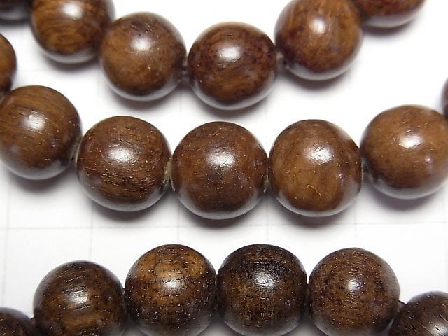 [Video] Malaysian Agarwood Round 10mm Bracelet