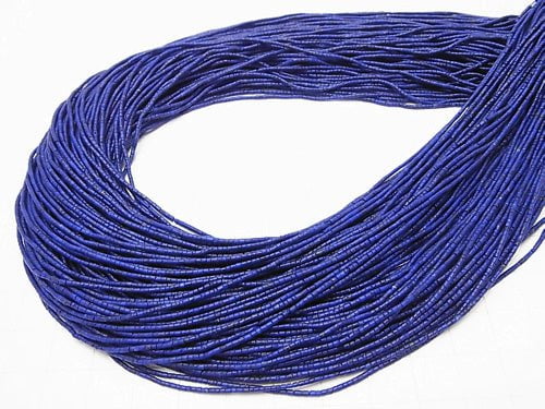 1strand $5.79! Lapislazuli AAA Tube (Heishi )1.2mm 1strand beads (aprx.14inch/34cm)