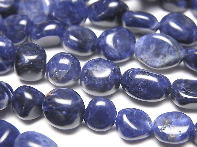 Nugget, Sodalite Gemstone Beads