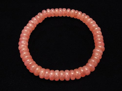[One of a kind] High Quality Argentina Rhodochrosite AAA++ Roundel Bracelet NO.67