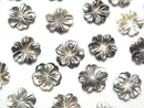[Video] High Quality Black Shell (Black-lip Oyster) AAA Flower 10mm 4pcs
