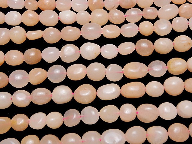 1strand $5.79! Pink Orange Aventurine AA ++ Nugget 1strand beads (aprx.15inch / 38cm)