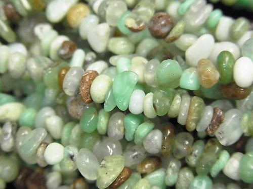 Chips, Chrysoprase Gemstone Beads