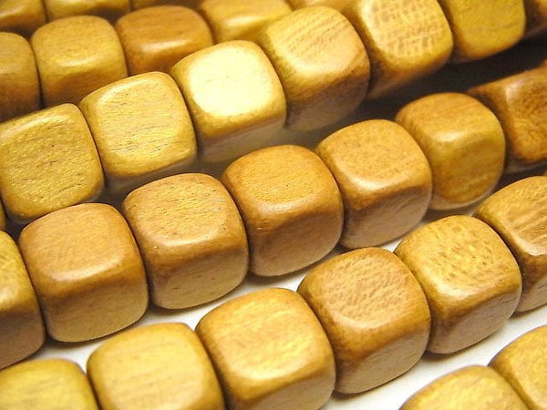 Cube, Wood Beads Natural Beads