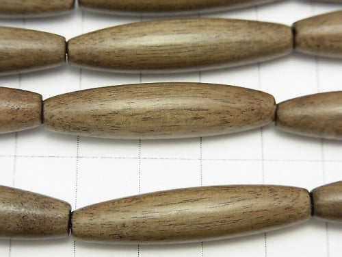 Graywood Rice 35x8x8mm 1strand beads (aprx.15inch / 36cm)