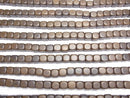 1strand $4.79! Gray wood Cube 12x12x12 mm 1strand beads (aprx.15inch / 38cm)