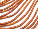 1strand $3.19! Redwood Tube 9x3x3mm 1strand beads (aprx.15inch / 38cm)