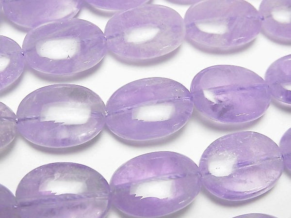 Lavender Amethyst, Oval Gemstone Beads