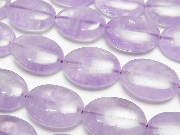 Lavender Amethyst, Oval Gemstone Beads