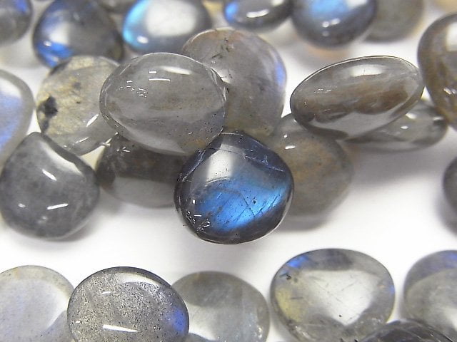 Chestnut Shape, Labradorite Gemstone Beads