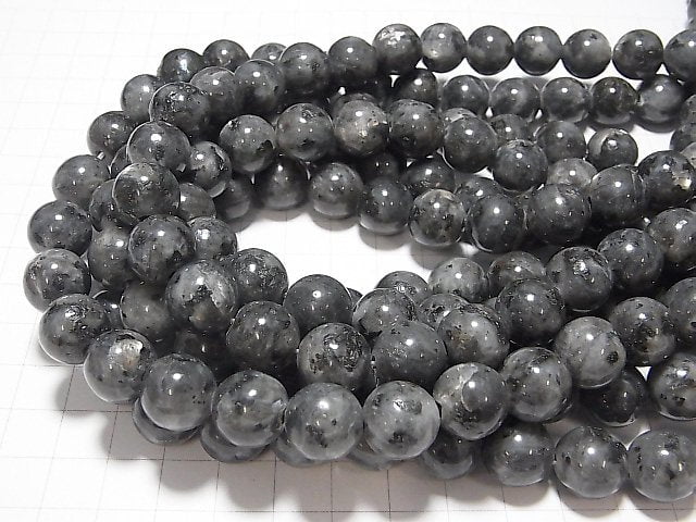 1strand $8.79! Larvikite Round 12mm [2mm hole] 1strand beads (aprx.15inch / 36cm)