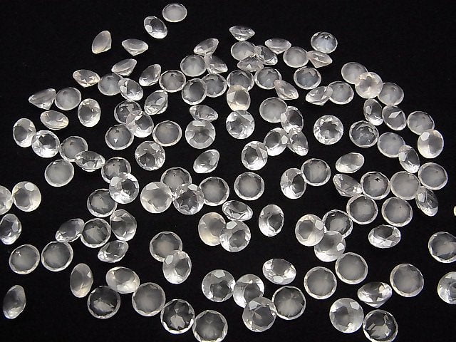 [Video]High Quality Rose Quartz AAA Loose stone Round Faceted 8x8mm 4pcs