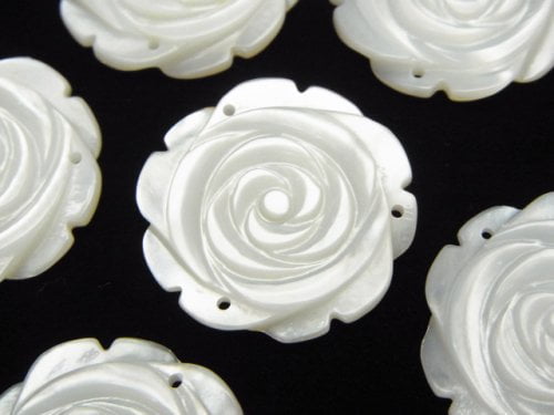 Mother of Pearl (Shell Beads), Rose Pearl & Shell Beads