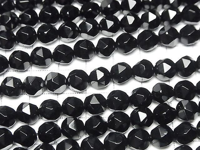 瑪瑙 24刻面圓珠 8毫米 1串 (約14英吋/35公分)