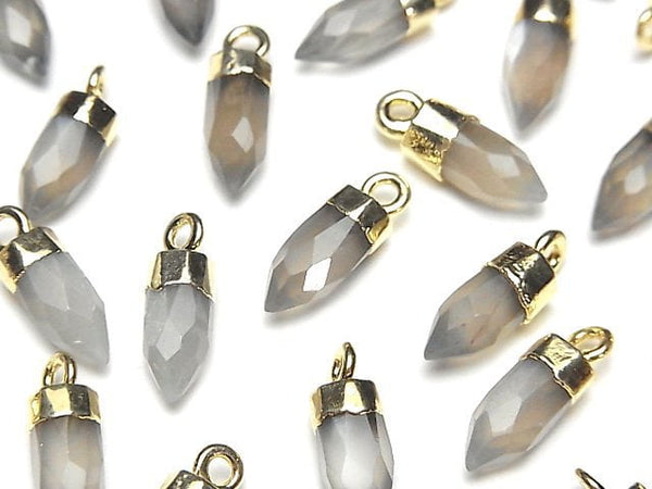 Moonstone, Point Gemstone Beads