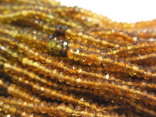 Roundel, Tourmaline Gemstone Beads