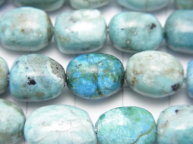 Blue Opal Nugget [S size] half or 1strand beads (aprx.15inch/37cm)