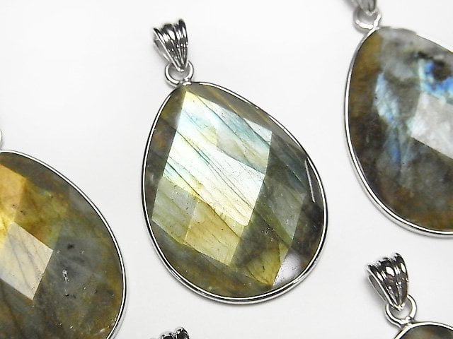 Accessories, Labradorite, Pear Shape, Pendant Gemstone Beads