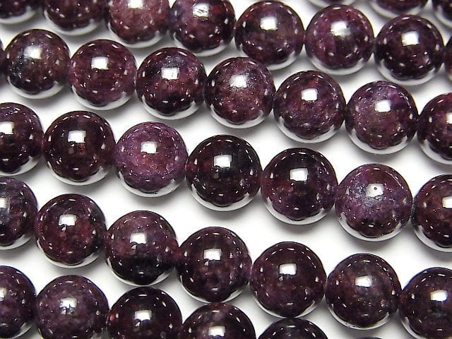 Garnet, Round Gemstone Beads