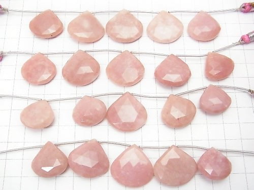 1strand $79.99! High Quality Pink Opal AAA Chestnut Faceted Briolette 1strand beads (aprx.3inch / 8cm)