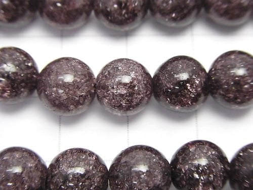 1strand $7.79! Dark brown color Cracked Crystal Round 8mm 1strand beads (aprx.15inch / 36cm)