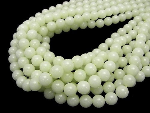Luminous Glow Stone  Round 10mm half or 1strand beads (aprx.15inch/38cm)