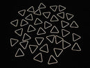 14KGF Triangle Ring (openable type) Sparkle [5mm][7.6mm][10mm] 10pcs