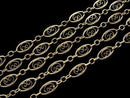 14KGF filigree chain 10cm