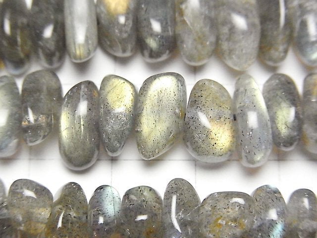 [Video]Labradorite AA++ Small Nugget (Chips) 1strand beads (aprx.15inch/38cm)