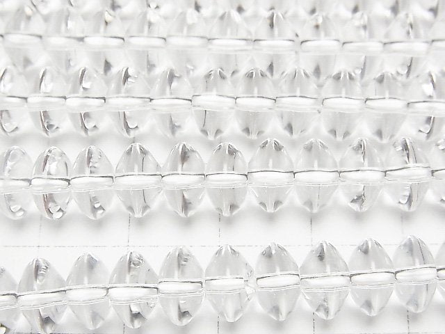 [Video] Crystal AAA Roundel 8x8x5mm half or 1strand beads (aprx.15inch / 37cm)