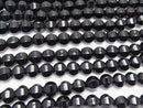 1strand $6.79! Onyx  6Faceted Round 10mm 1strand beads (aprx.15inch/36cm)