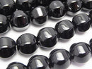 Onyx  6Faceted Round 12mm half or 1strand beads (aprx.15inch/36cm)