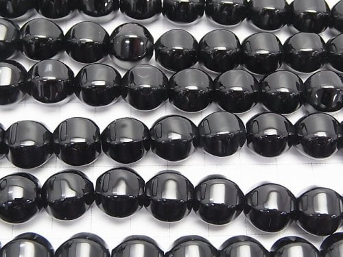 1strand $7.79! Onyx  6Faceted Round 12mm 1strand beads (aprx.15inch/38cm)