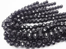 Onyx  6Faceted Round 12mm half or 1strand beads (aprx.15inch/36cm)