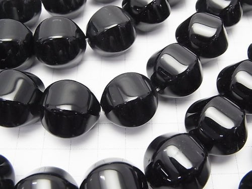 Onyx  6Faceted Round 20mm half or 1strand beads (aprx.15inch/36cm)