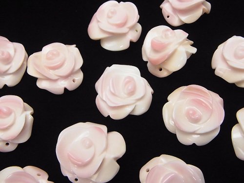 [Video] Queen Conch Shell AAA - AA ++ Rose 22-23 mm 3pcs $13.99!