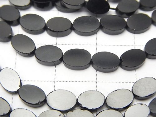 1strand $8.79! Black Spinel AAA - Oval 6 x 4 x 2 mm 1strand beads (aprx.13 inch / 32 cm)